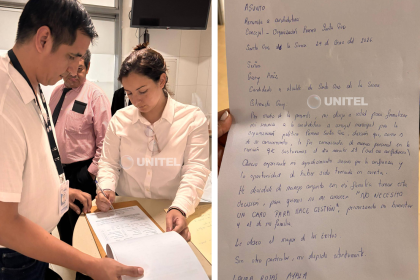 Laura Rojas renuncia a su candidatura a concejal municipal por Primero Santa Cruz