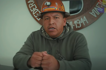 El dirigente minero Mario Argollo es el nuevo secretario ejecutivo de la COB