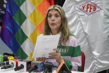 Exgerente de YPFB aprehendida este lunes en Santa Cruz es acusada por dos delitos