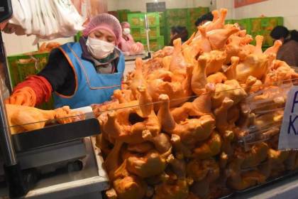 Inflación en Bolivia da un salto en agosto y supera el 3% acumulado, según el INE