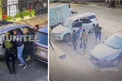 Videos: Así fueron los dos secuestros registrados en solo tres días en Santa Cruz de la Sierra