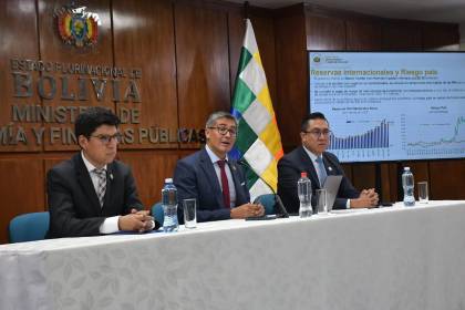 Al primer trimestre de 2026, Bolivia registra un superávit fiscal de Bs 2.101 millones, informa el Gobierno