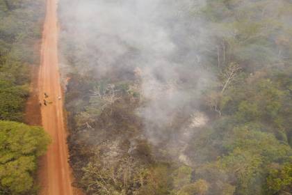 Tras 6,9 millones de hectáreas arrasadas por incendios, Luis Arce declaró desastre nacional