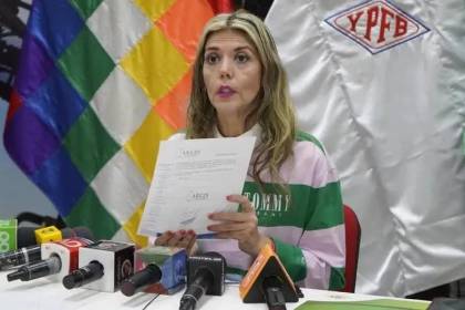 Dictan 90 días de detención preventiva para Gabriela Delgadillo, exgerente de YPFB