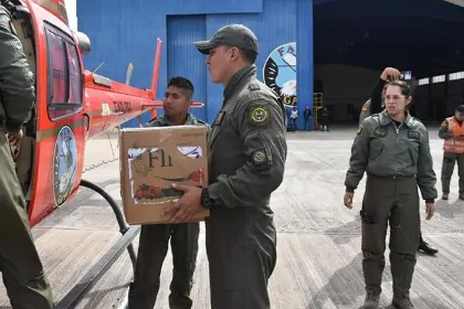 Ante bloqueos, ministra dice que se traslada sangre, medicamentos e insumos en helicópteros