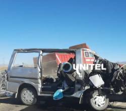 Confirman cinco muertos en accidente de un minibús en el que viajaba el grupo Karumanta