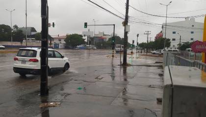 Bajan las temperaturas y se registran lluvias en Santa Cruz