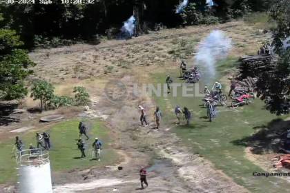 Avasalladores de Santa Rita dejaron heridos a seis policías; los agentes buscan a los cabecillas