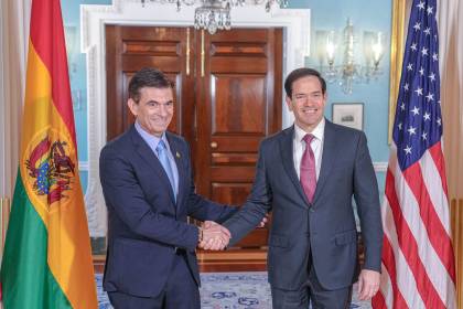 Paz da por abierta nueva etapa en relaciones entre Bolivia y EEUU “orientada a fortalecer el diálogo y entendimiento mutuo”