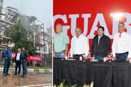 Con el inicio de la molienda, Guabirá anuncia producción de 1 millón de litros de alcohol por día