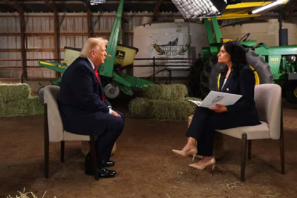 “Lo siento, se acabó”: El enojo de Donald Trump durante una entrevista