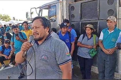 Transporte del trópico de Cochabamba anuncia bloqueo indefinido desde este viernes por la ‘calidad de la gasolina’