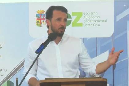 Tren Metropolitano cruceño: Velasco pondera la voluntad política al anunciar “la obra más importante de los últimos 50 años”