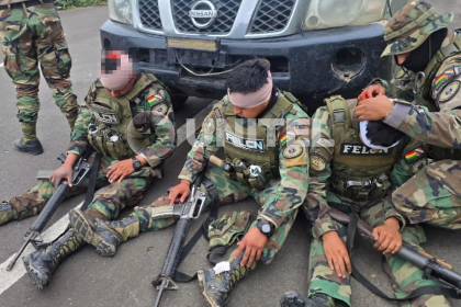 Policías resultan heridos tras ser emboscados durante un operativo antidroga en Bulo Bulo