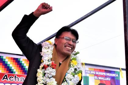 Nilton Condori convoca a un “ampliado” para octubre y cita a Lara, Evo y organizaciones sociales