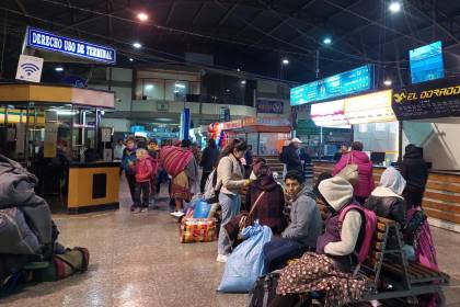 Incrementan los viajes por inicio de las vacaciones de invierno a nivel nacional 