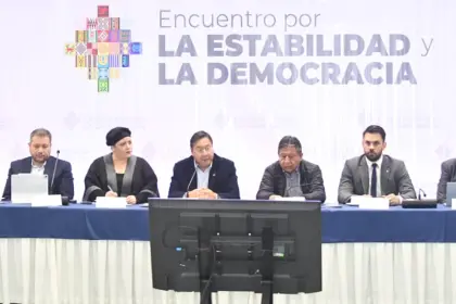 ‘Encuentro por la Estabilidad’ concluye exigiendo la aprobación de créditos y acuerda que Arce se concentre en su gestión