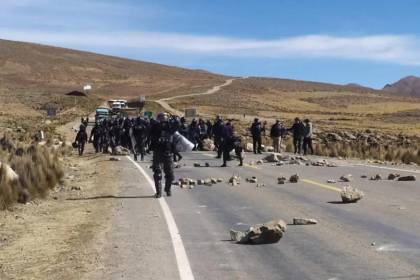 Violenta jornada en Llallagua deja a dos policías muertos y otro en terapia intensiva, herido de gravedad
