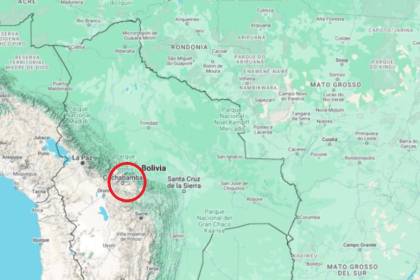 Cochabamba: Reportan sismo de magnitud 4.6 en la provincia Esteban Arze 