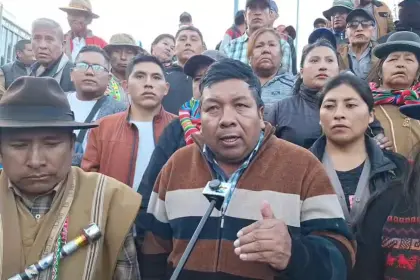Evistas en La Paz dicen que retornarán a sus regiones y advierten con movilizaciones si Evo no es registrado en el TSE