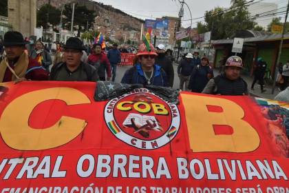 COD Santa Cruz: “La infiltración de los partidos políticos en la COB es lo que ha llevado al desastre”