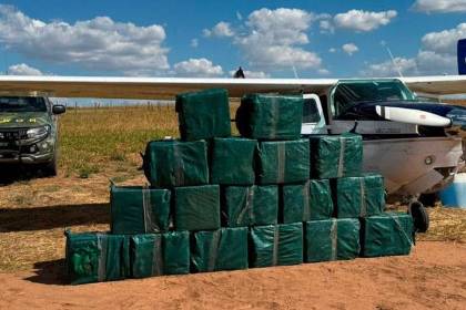 Brasil intercepta aeronave procedente de Bolivia con una tonelada de cocaína