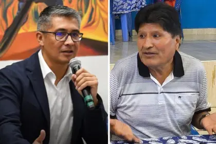 Ministro Espinoza: “A Evo no le preocupa Bolivia, todos somos una escalera para salvarse él”