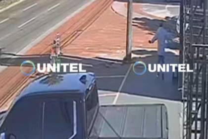 Video: Así atracaron a un librecambista en plena avenida Cristo Redentor de Santa Cruz