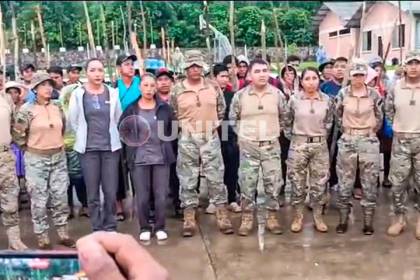 Movilizados invaden cuartel en Villa Tunari: “Nos han tomado como rehenes, la vida de mis soldados está en peligro”, dice jefe militar