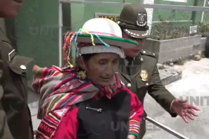 Lidia Patty ya está en el penal de Obrajes, donde cumplirá cuatro meses de detención preventiva