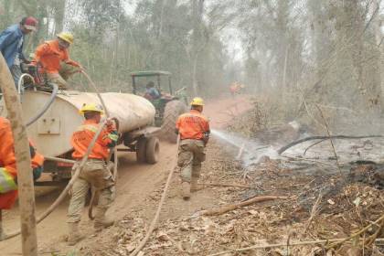 “La responsabilidad es de todos”: El fuego está en todo tipo de tierras, señala ministra Prada