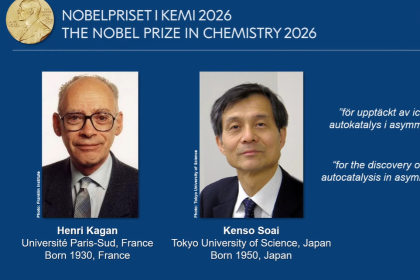 El francés Henri Kagan y el japonés Kenso Soai ganan el premio Nobel de Química