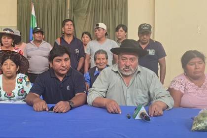 Evistas anuncian movilizaciones desde el 19 de octubre y marcha a La Paz desde el 6 de noviembre