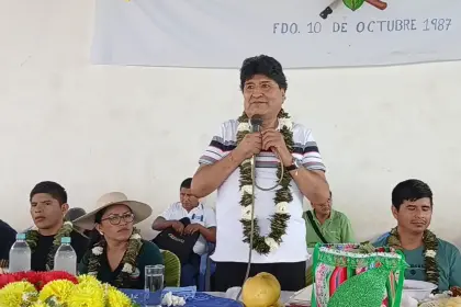 Evo dice que “no llora” por su inhabilitación y dice que sus seguidores promueven el voto nulo