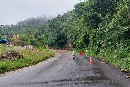 Hay cierre temporal en la carretera nueva Cochabamba – Santa Cruz, conozca los horarios y días