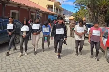 Siete personas acusadas de robo en Pojo, fueron liberadas por falta de denuncia, afirma la Policía
