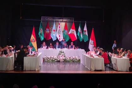 Senado sesiona en Tarija por el aniversario y para aprobar leyes en favor de región, entre ellas de la planta de tratamiento de aguas