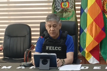 Cambian al jefe policial de la Felcc de Santa Cruz: Espinoza asume en reemplazo de Coca 