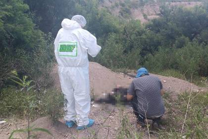 Hallan a un hombre con quemaduras y múltiples lesiones en el rostro y la cabeza a un lado de la carretera