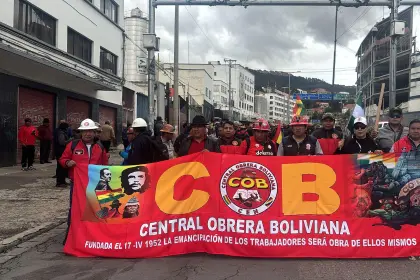 COB dice que las movilizaciones continúan y sostendrán una reunión para definir medidas contra el DS 5503