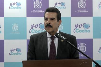 Manfred Reyes Villa irá a la reelección en la Alcaldía de Cochabamba, según vocero
