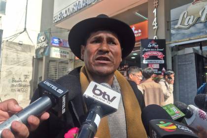 COB decidió ir al diálogo convocado por el Gobierno, según dirigente de campesinos 