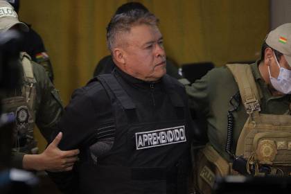 Instalan audiencia en la que Zúñiga busca el cese de su detención preventiva por la toma militar de la Plaza Murillo