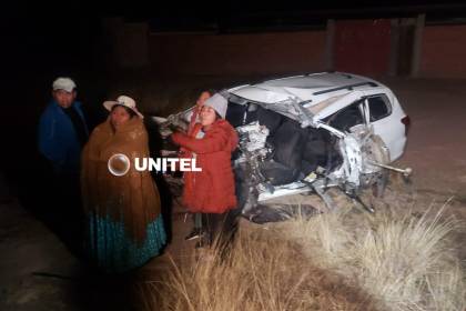 Dos choques dejan un fallecido y dos heridos en la ruta hacia Desaguadero