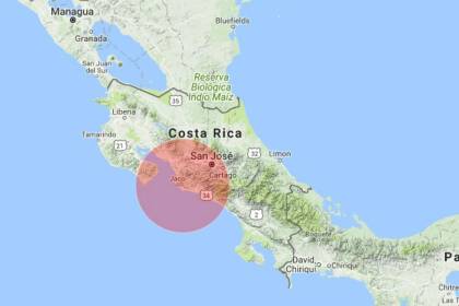 Dos fuertes sismos sacuden Costa Rica este lunes sin dejar víctimas