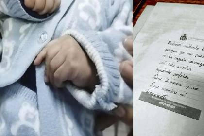 “Por favor, cuídenlo bien. No tiene ni nombre, ni documento”: Abandonan a un bebé en Oruro y dejan una carta