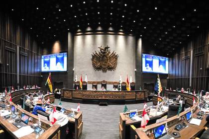 Cámara de Senadores aplaza debate del préstamo de $us 150 millones para riego en áreas rurales