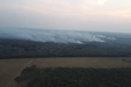 Sube a 12 la cifra de incendios activos en Santa Cruz y la mayoría se concentra en la Chiquitania, según Gobernación