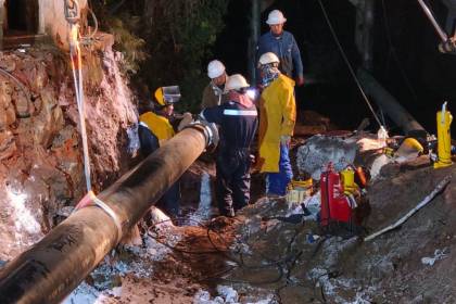YPFB da por controlada la fuga y rotura del gasoducto que generaba “riesgo” en Samaipata