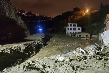 Bajo Llojeta: La mazamorra ingresa nuevamente a la zona tras una intensa lluvia en La Paz 